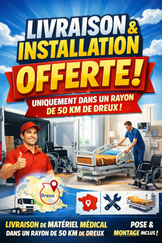 Livraison et installation OFFERTE